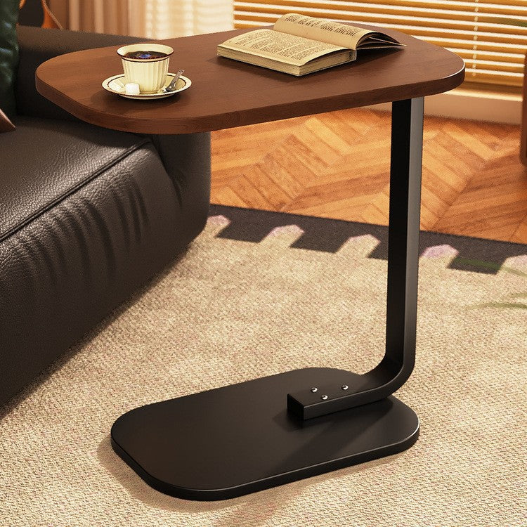 Side Table with Metal Frame